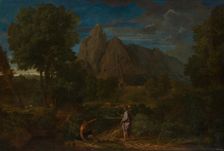 Mercury and Battus. Creator: Francisque Millet