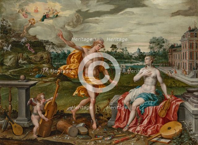 Mercury and Erato, Second half of the16th cen.. Creator: Anonymous.