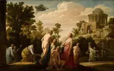 Mercury and Herse. Creator: Claes Cornelisz. Moeyaert