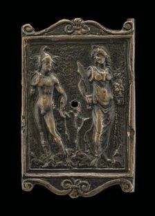 Mercury and Judith, c. 1500. Creator: Unknown