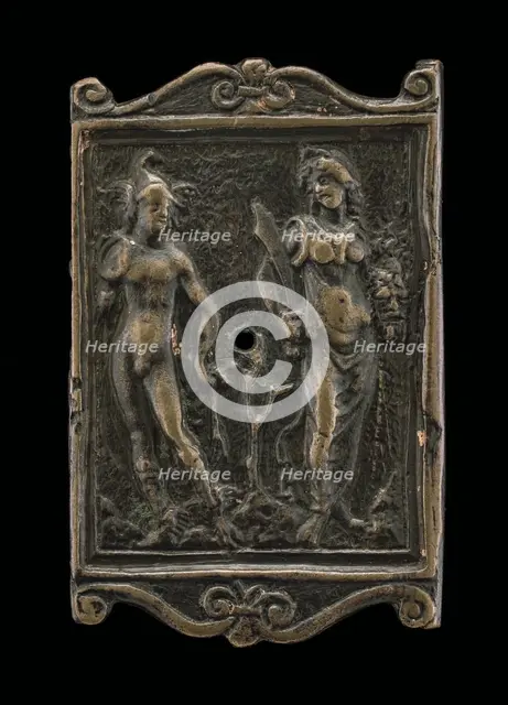 Mercury and Judith, c. 1500. Creator: Unknown.