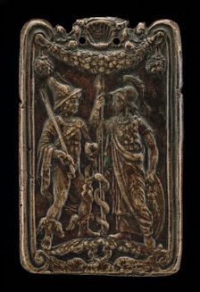 Mercury and Minerva [reverse], late 15th century. Creator: Unknown