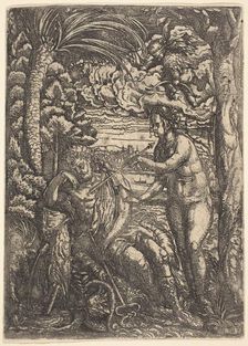 Mercury and Venus, 1520. Creator: Hans Burgkmair, the Elder