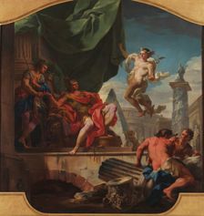 Mercury Appearing to Aeneas, c1735. Creator: Corrado Giaquinto