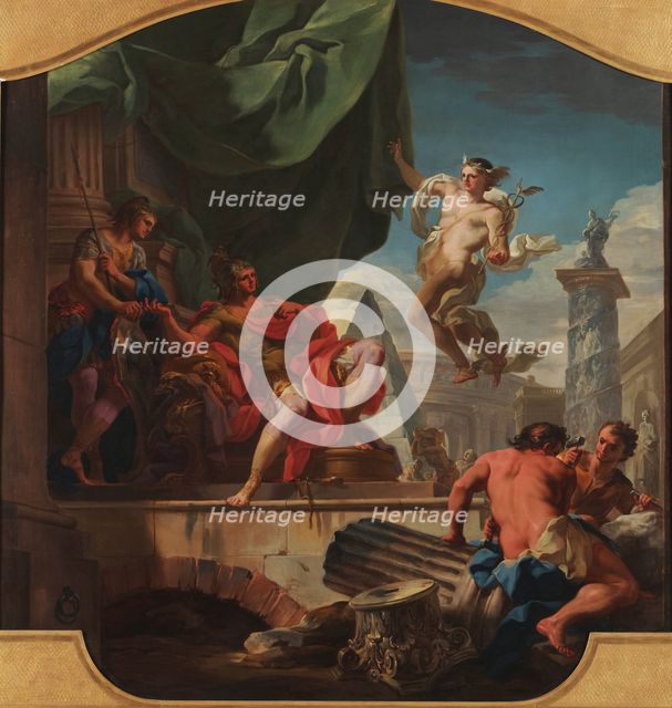Mercury Appearing to Aeneas, c1735. Creator: Corrado Giaquinto.