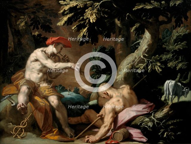 Mercury, Argus and Io, ca 1592. Artist: Bloemaert, Abraham (1566-1651)