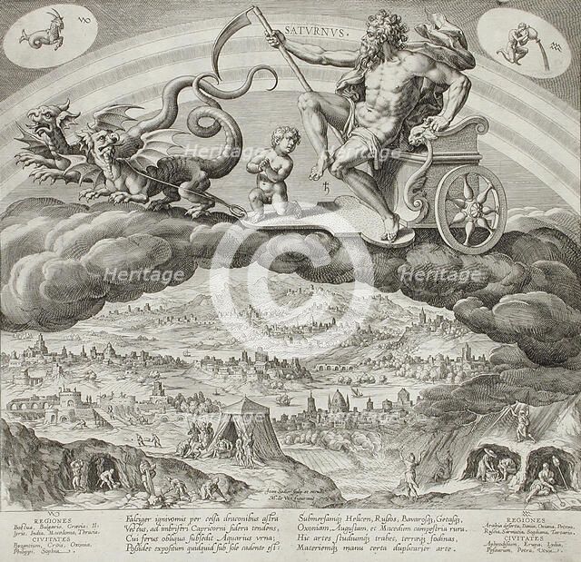 Mercury, c1585. Creator: Johann Sadeler I.