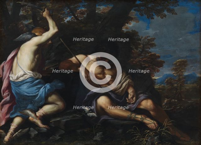 Mercury Killing Argus, 1651-1706. Creator: Girolamo Troppa.