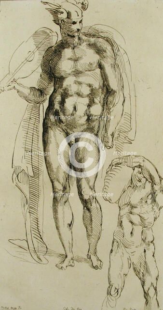 Mercury, mid-18th century. Creator: Caylus, Anne-Claude-Philippe de.