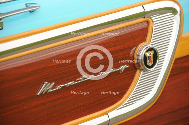 Mercury Monterey station wagon 1955. Artist: Simon Clay.