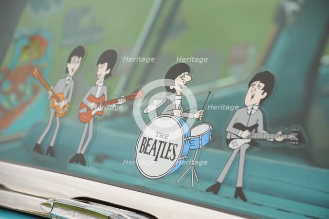 Mercury Monterey station wagon 1955. Artist: Simon Clay.