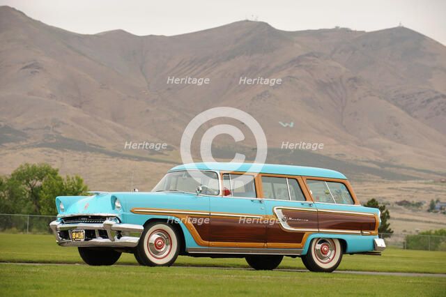Mercury Monterey station wagon 1955. Artist: Simon Clay.
