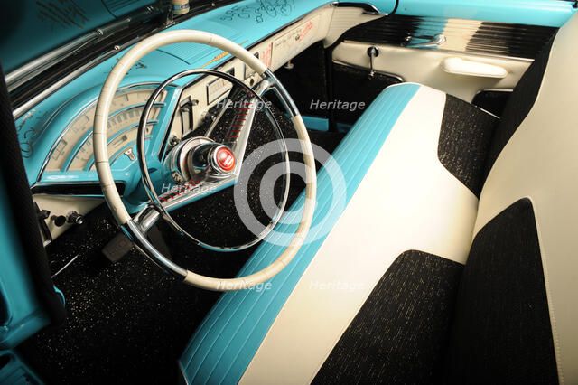 Mercury Monterey station wagon 1955. Artist: Simon Clay.