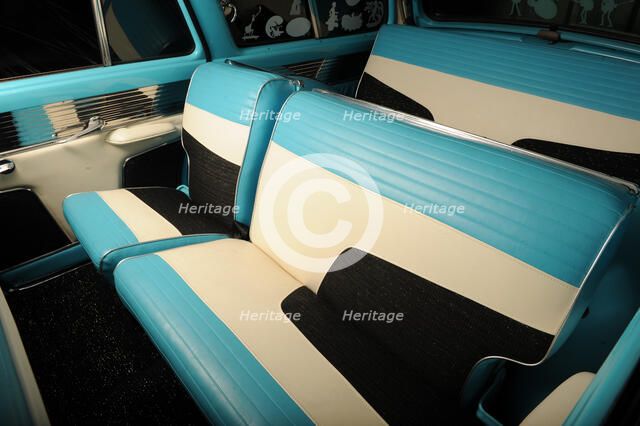 Mercury Monterey station wagon 1955. Artist: Simon Clay.