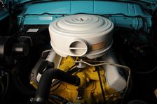 Mercury Monterey station wagon 1955. Artist: Simon Clay