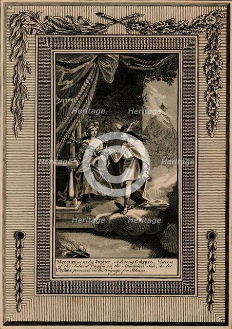 'Mercury, sent by Jupiter...', late 18th-early 19th century. Creator: Thornton.