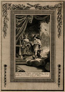 Mercury, sent by Jupiter... late 18th-early 19th century. Creator: Thornton