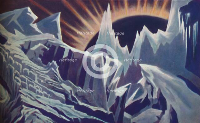 'Mercury's Eternal Night', c1935. Artist: Unknown.