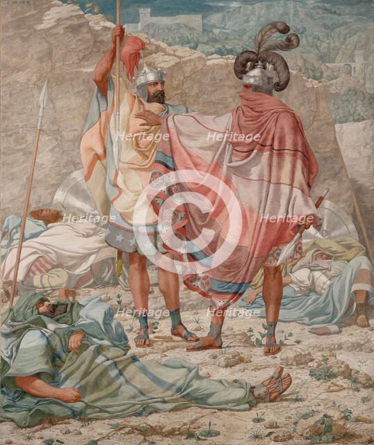 Mercy: David Spareth Saul's Life, 1854. Creator: Richard Dadd.