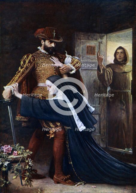 'Mercy during the Massacre of St Bartholomew's Day', 1926. Artist: Unknown