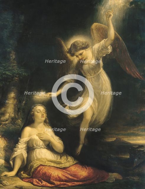 Mercy's Dream, 1858. Creator: Daniel Huntington.