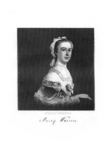 Mercy Warren, American patriot and writer, 1872