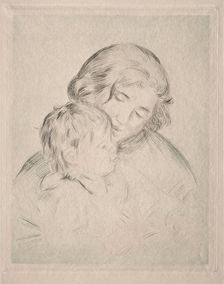 Mère et enfant. Creator: Pierre-Auguste Renoir (French, 1841-1919)