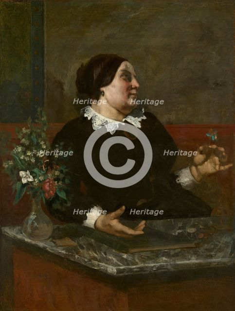 Mère Grégoire, 1855 and 1857/59. Creator: Gustave Courbet.