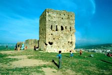 Merenid tombs, Fez, Morocco. Creator: Vivienne Sharp