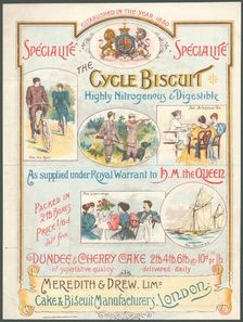 Meredith & Drew Cycle Biscuits, 1890s