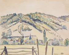 Mericourt, 1919. Artist: Lucien Pissarro