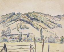 Mericourt, 1919. Artist: Lucien Pissarro