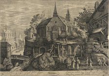 Meridies, 1605. Creator: Hendrik Hondius II