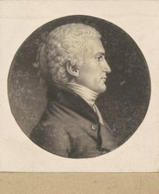 Meriwether Lewis, 1802. Creator: Charles Balthazar Julien Févret de Saint-Mémin