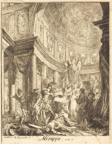 Merope, 1750. Creator: Gabriel de Saint-Aubin