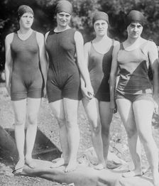 Mermaid Club - Philadelphia, between c1910 and c1915. Creator: Bain News Service