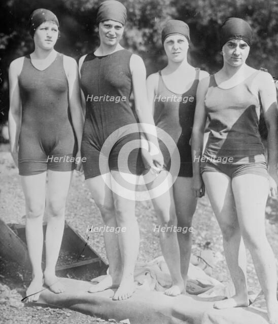 Mermaid Club - Philadelphia, between c1910 and c1915. Creator: Bain News Service.