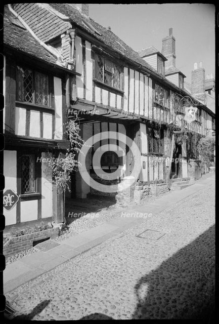 Mermaid Hotel, Rye, Rother, East Sussex, c1955-c1980. Creator: Ursula Clark.