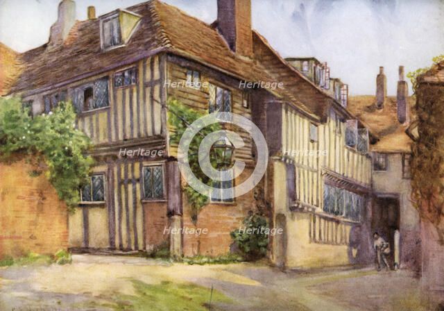 'Mermaid Inn, Rye, Sussex', 1924-1926.Artist: George F Nicholls