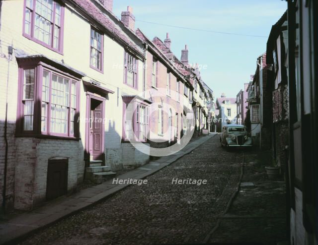 Mermaid Row, Rye, Sussex, c1955.  Creator: Arthur Charles Kirby Ware.