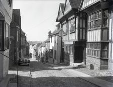 Mermaid Row, Rye, Sussex, c1955. Creator: Arthur Charles Kirby Ware