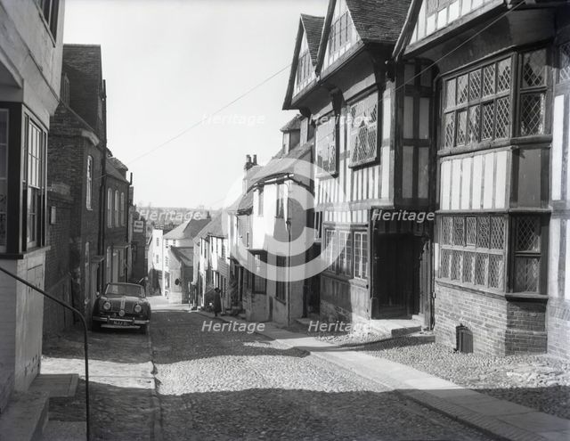 Mermaid Row, Rye, Sussex, c1955. Creator: Arthur Charles Kirby Ware.