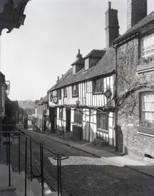 Mermaid Row, Rye, Sussex, c1955. Creator: Arthur Charles Kirby Ware