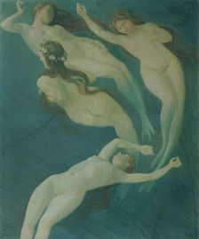 Mermaids, 1920. Creator: Wawra, Josef (1893-1935)