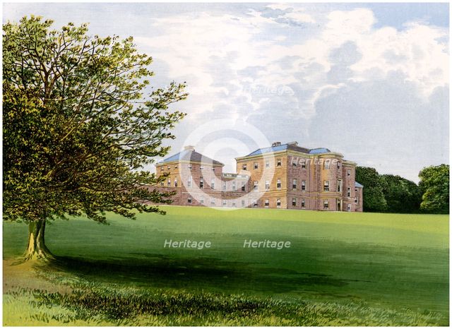 Mersham-le-Hatch, Kent, home of Baronet Knatchbull, c1880. Artist: Unknown