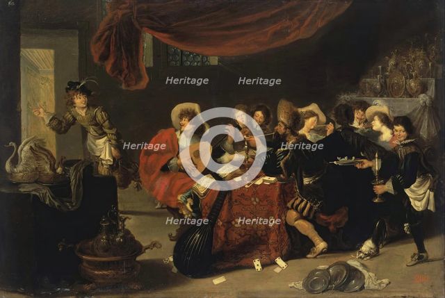 Merry Company, 1631. Creator: Simon de Vos.