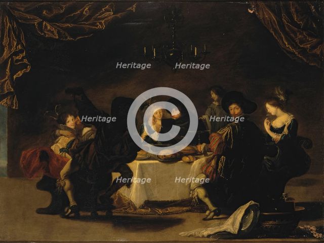 Merry Company, 1631. Creator: Simon de Vos.