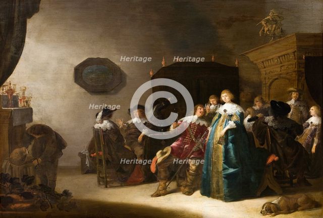 Merry Company, 1633. Artist: Palamedesz, Anthonie (1601-1673)