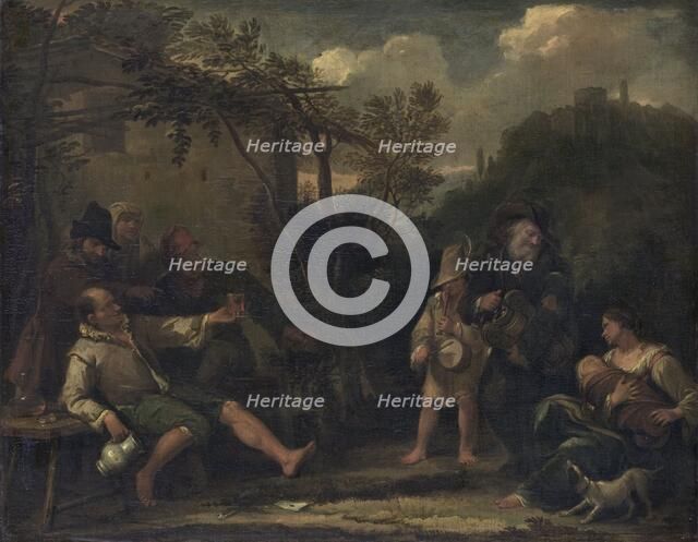 Merry Company, 1675-1702. Creator: Dirck Helmbreeker.