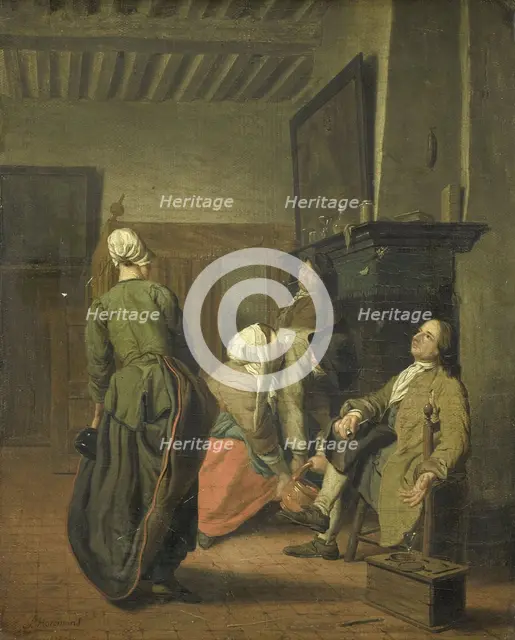 Merry Company, 1740-1760. Creator: Jan Josef Horemans I.